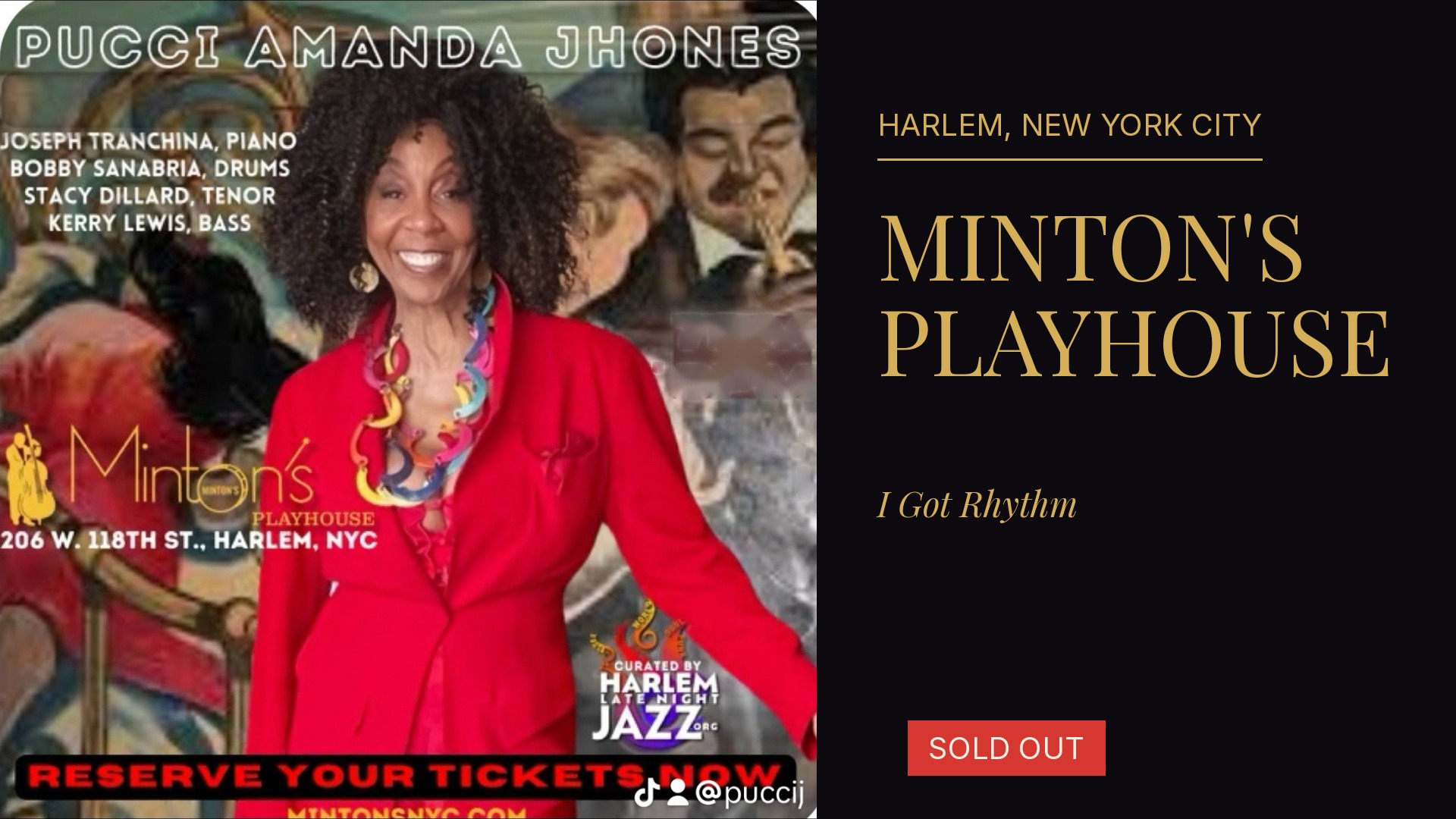 Minton's Playhouse — Harlem, NYC